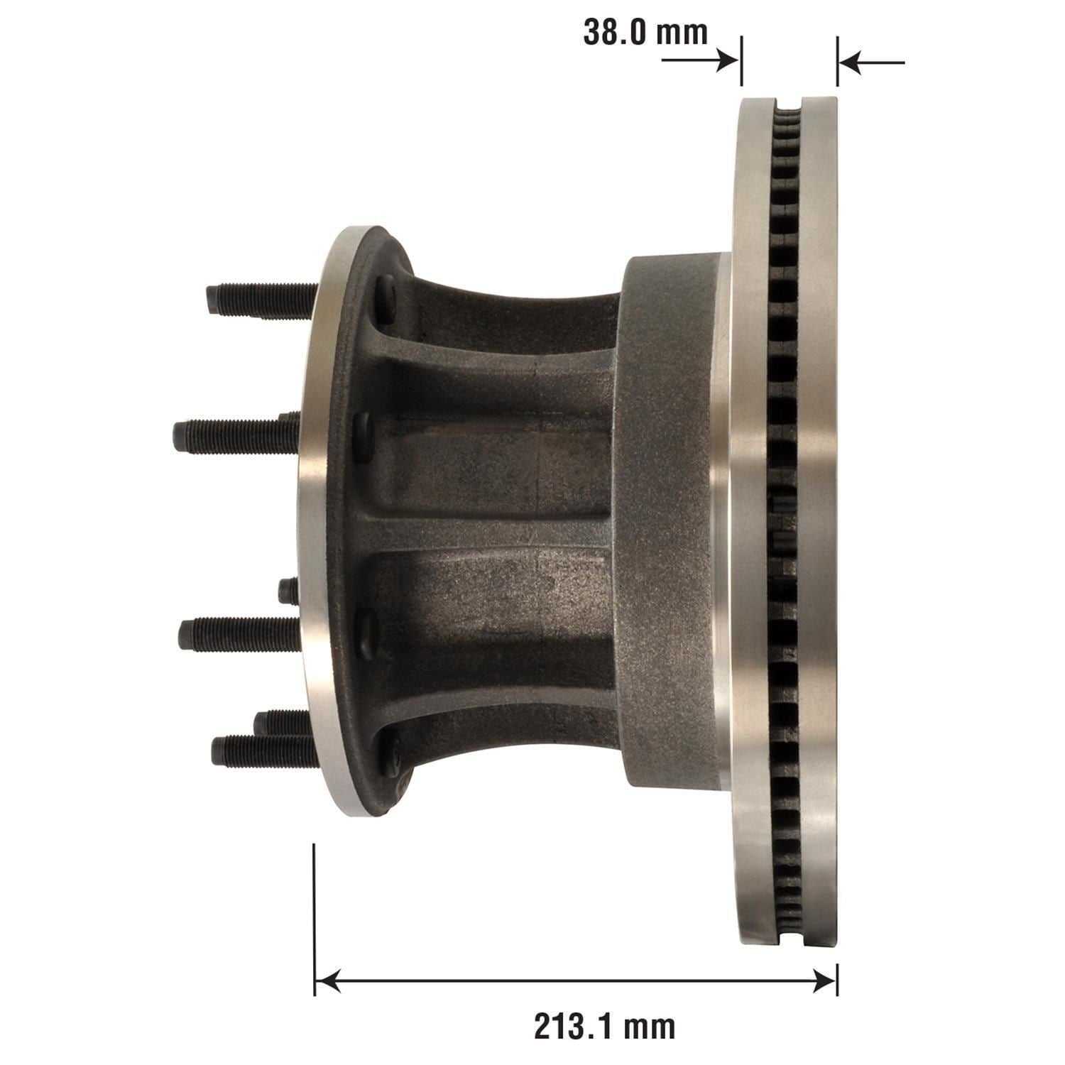 Disc Brake Rotor and Hub Assembly 42258