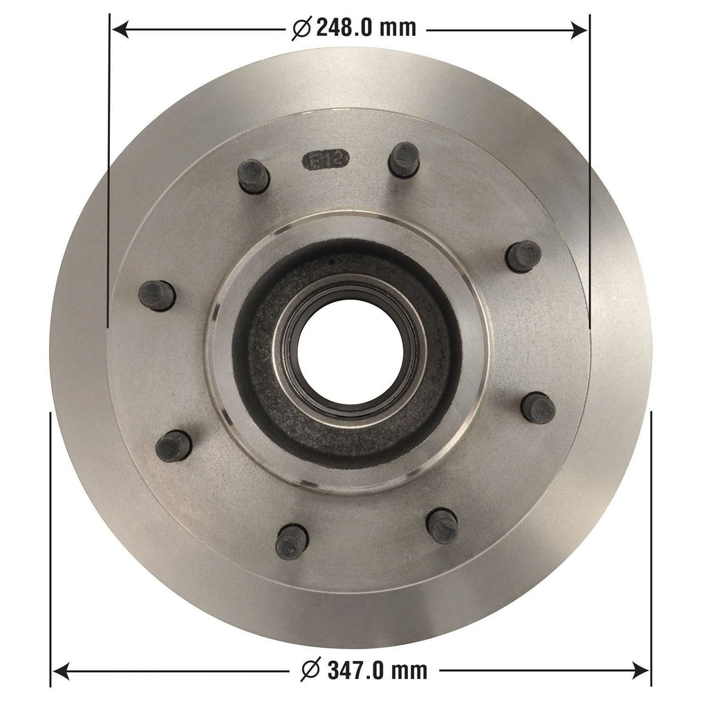 Disc Brake Rotor and Hub Assembly 42258