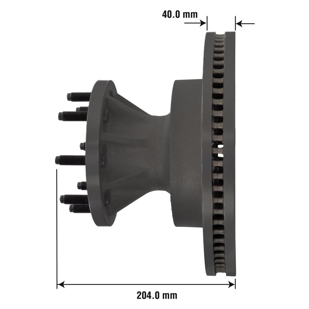 Severe Duty Disc Brake Rotor and Hub Assembly 42260SD