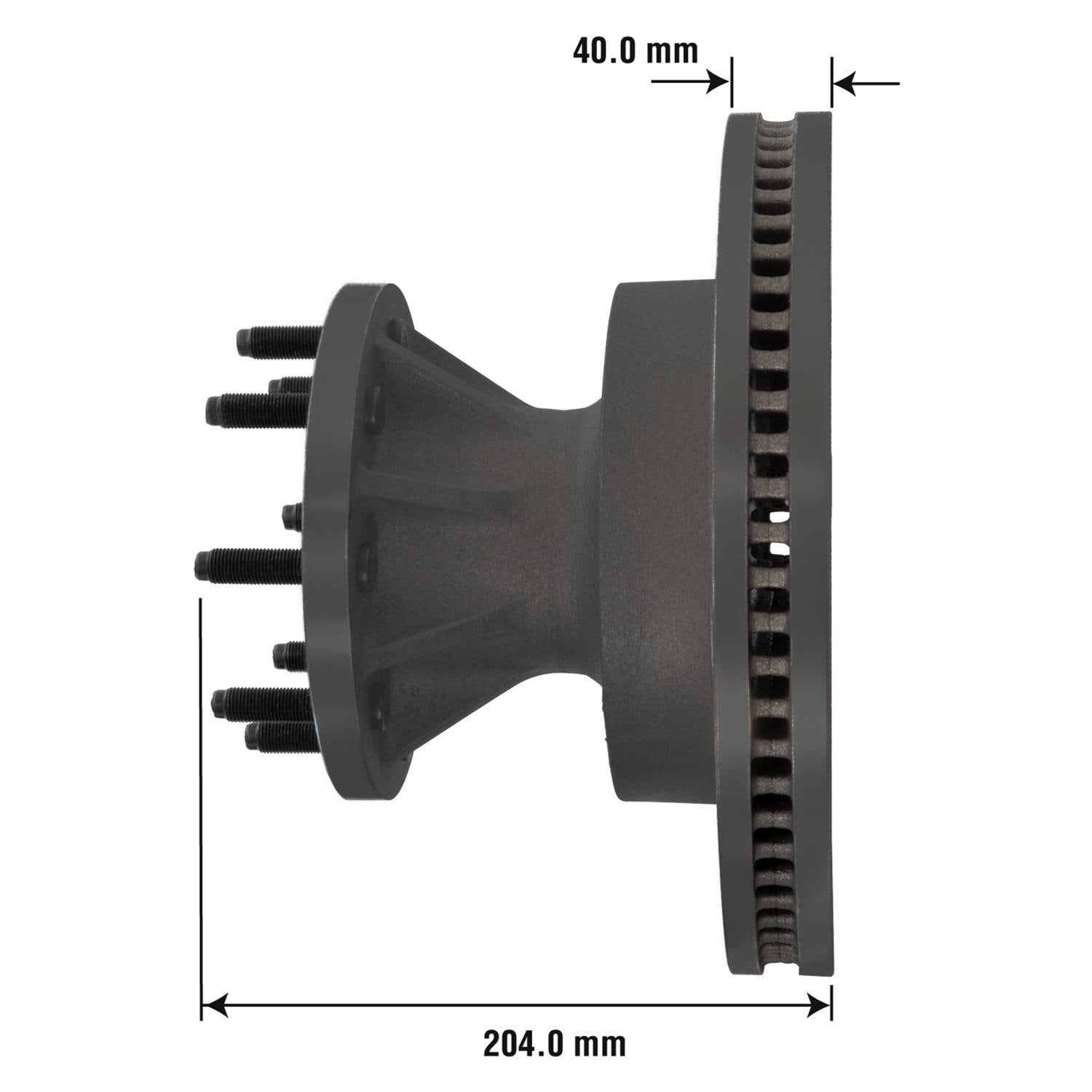 Severe Duty Disc Brake Rotor and Hub Assembly 42260SD