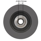 Severe Duty Disc Brake Rotor and Hub Assembly 42260SD