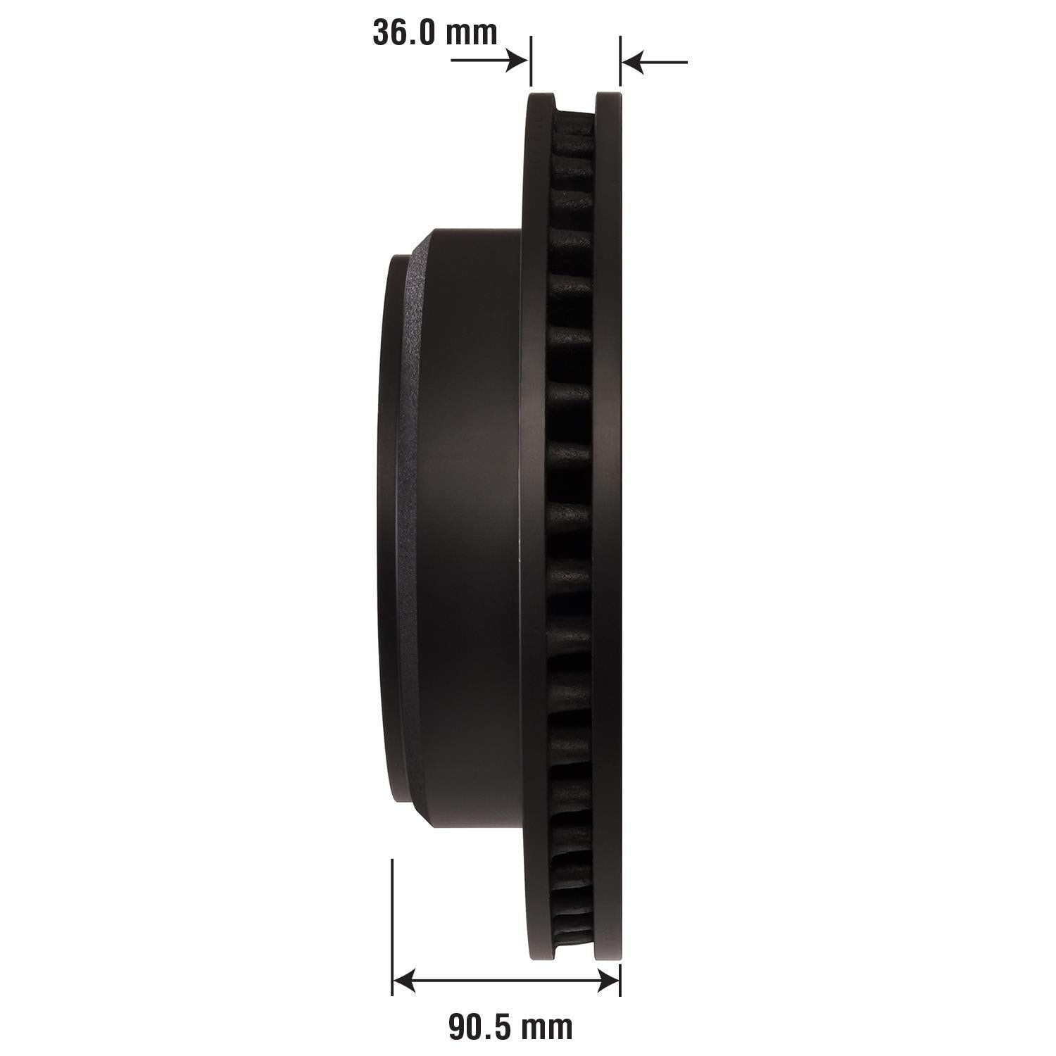 Gold Disc Brake Rotor 42265DG