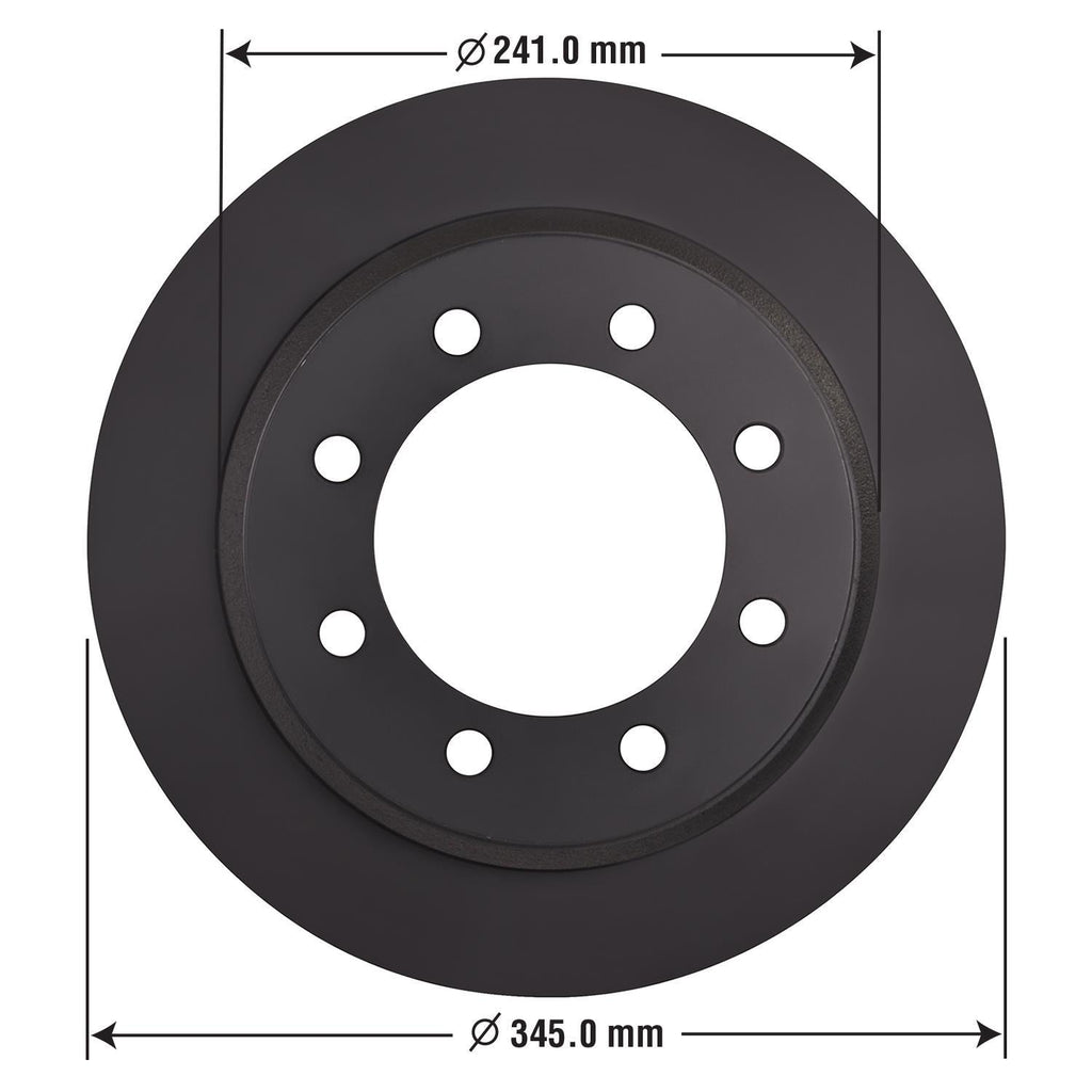 Gold Disc Brake Rotor 42265DG