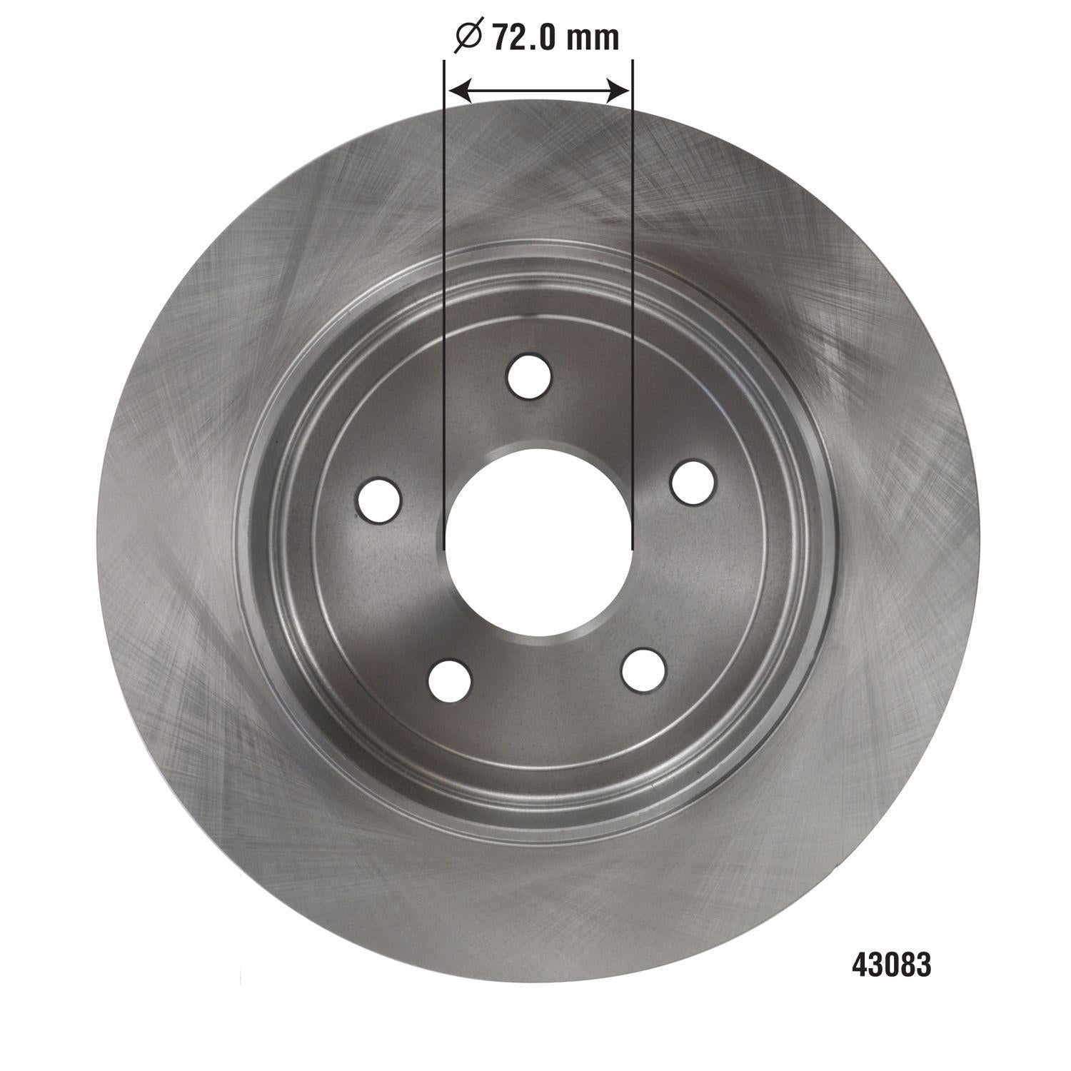 Disc Brake Rotor 43083