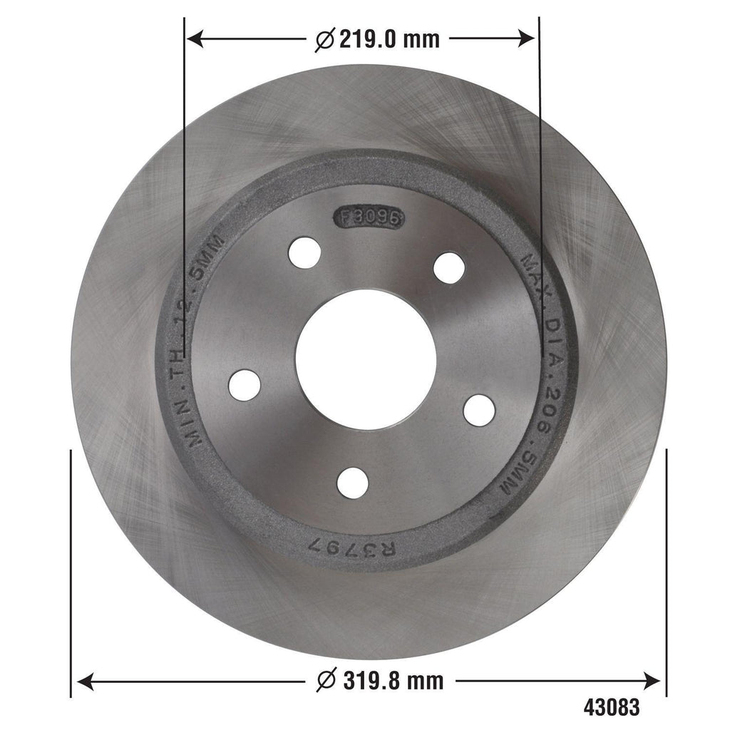 Disc Brake Rotor 43083