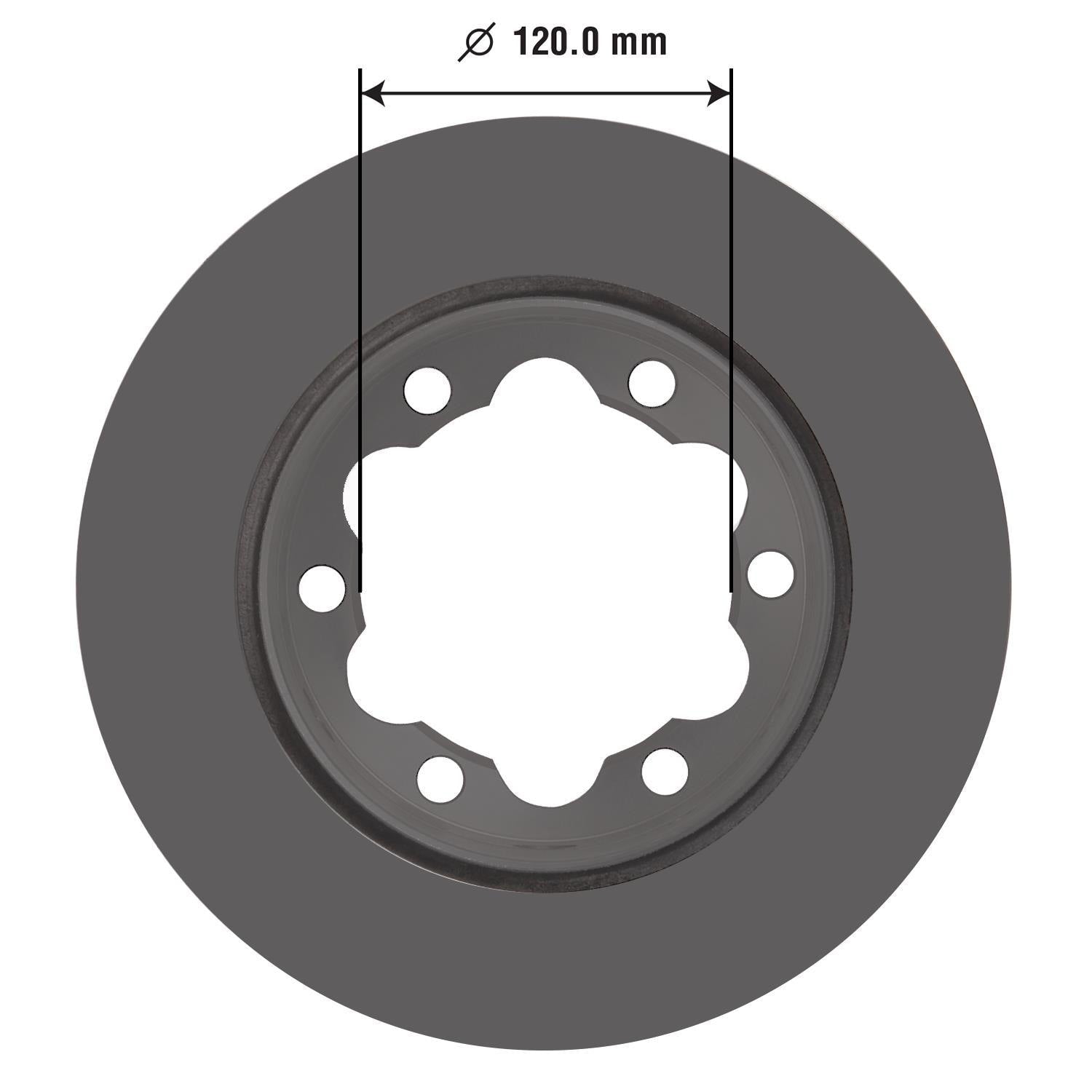Severe Duty Disc Brake Rotor 43090SD