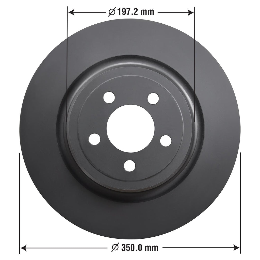 Gold Disc Brake Rotor 43151DG