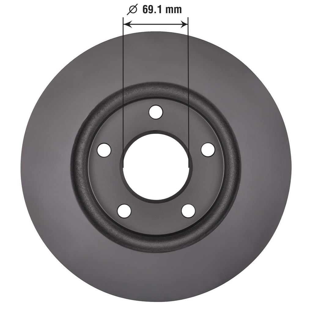 Gold Disc Brake Rotor 43152DG
