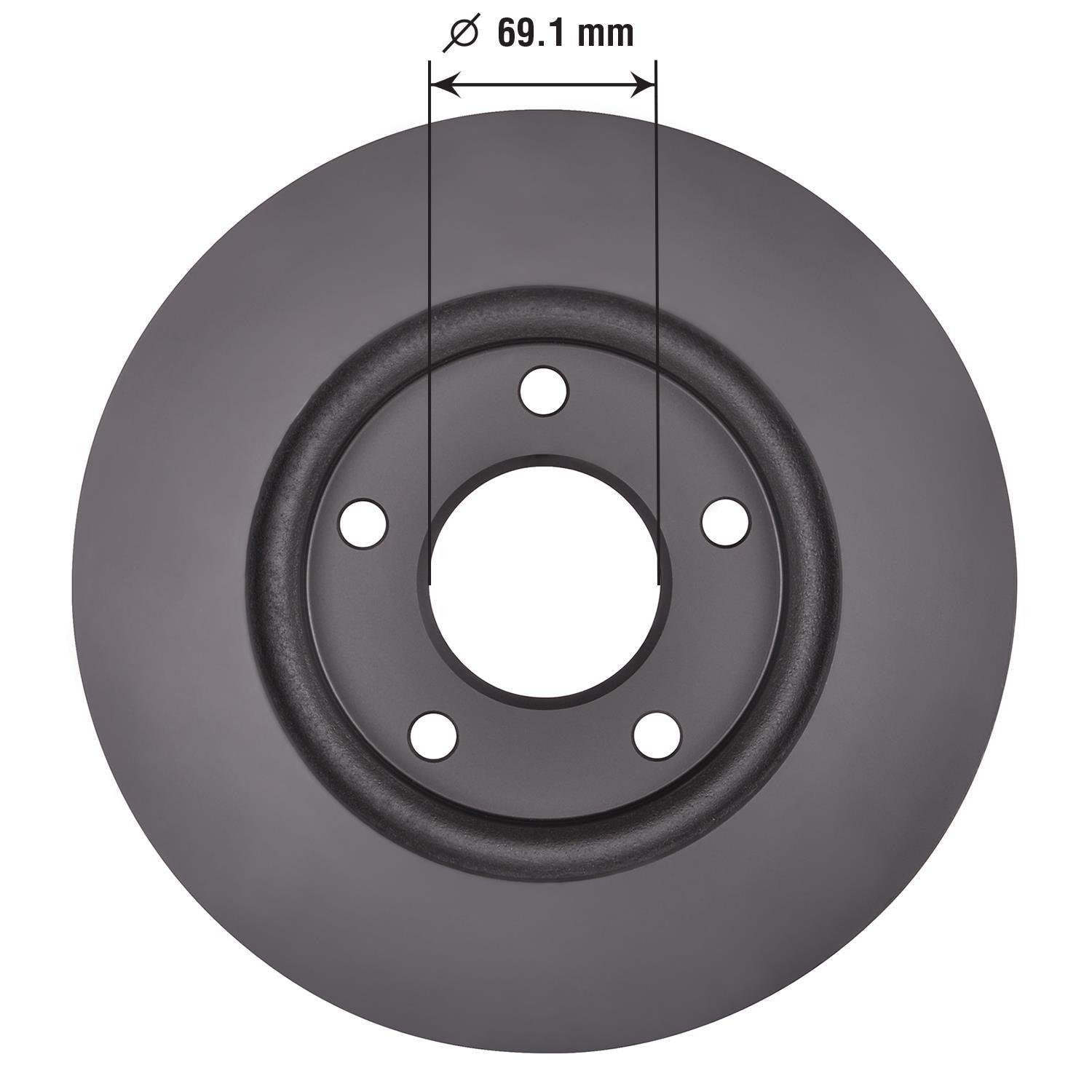 Gold Disc Brake Rotor 43152DG