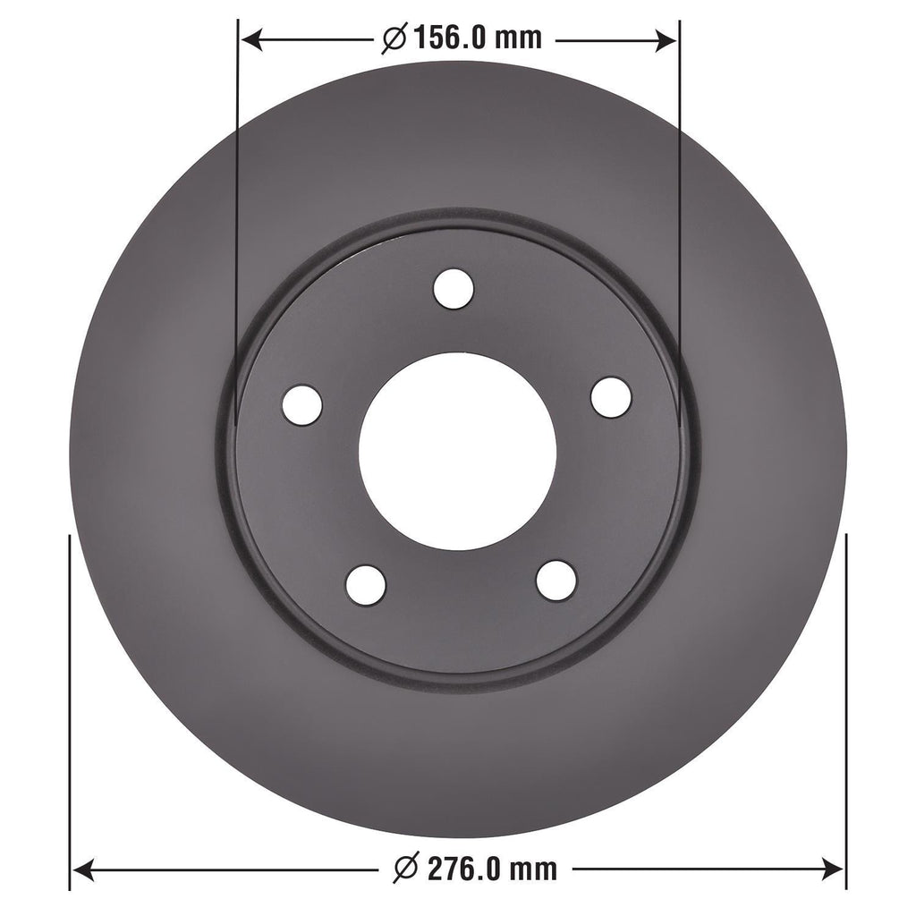 Gold Disc Brake Rotor 43152DG