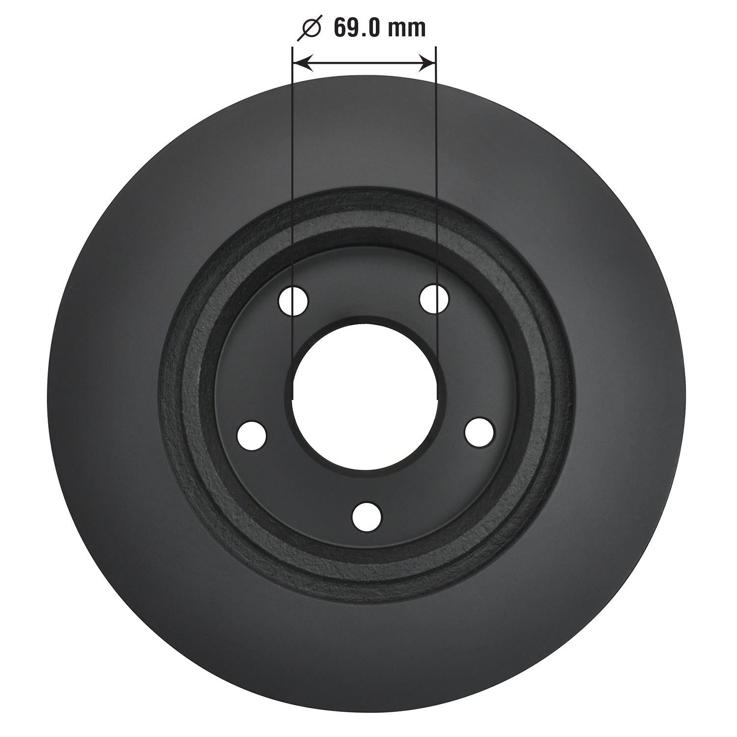 Gold Disc Brake Rotor 43153DG