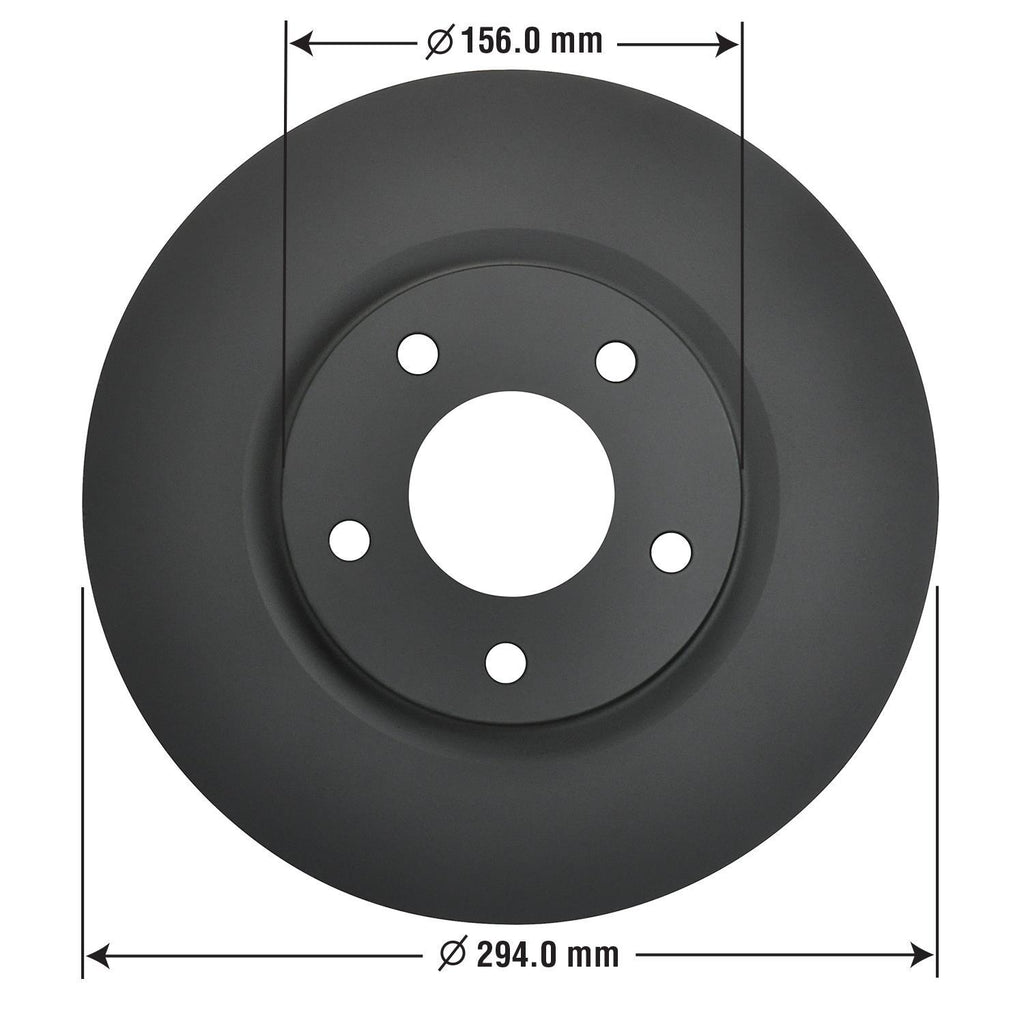 Gold Disc Brake Rotor 43153DG