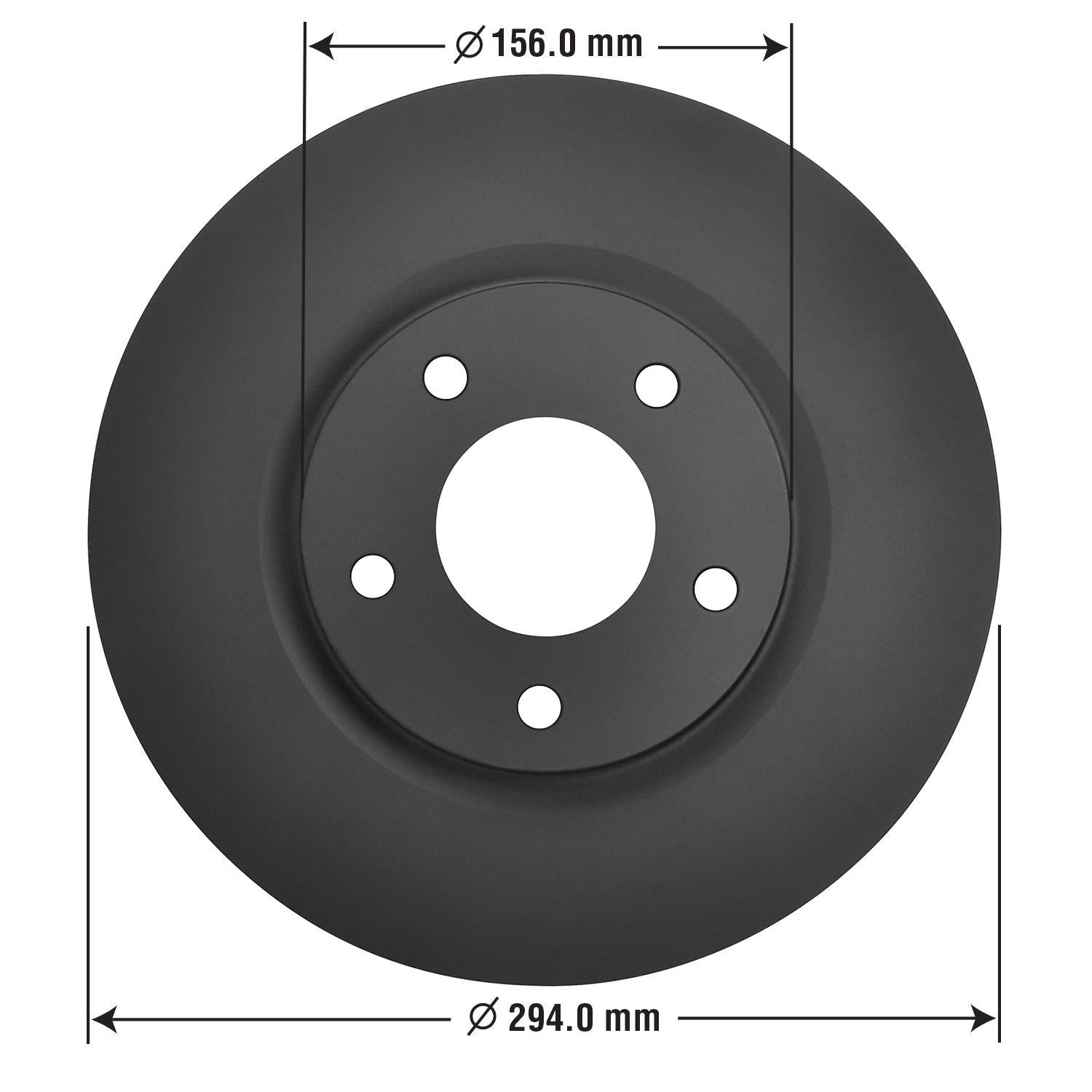 Gold Disc Brake Rotor 43153DG