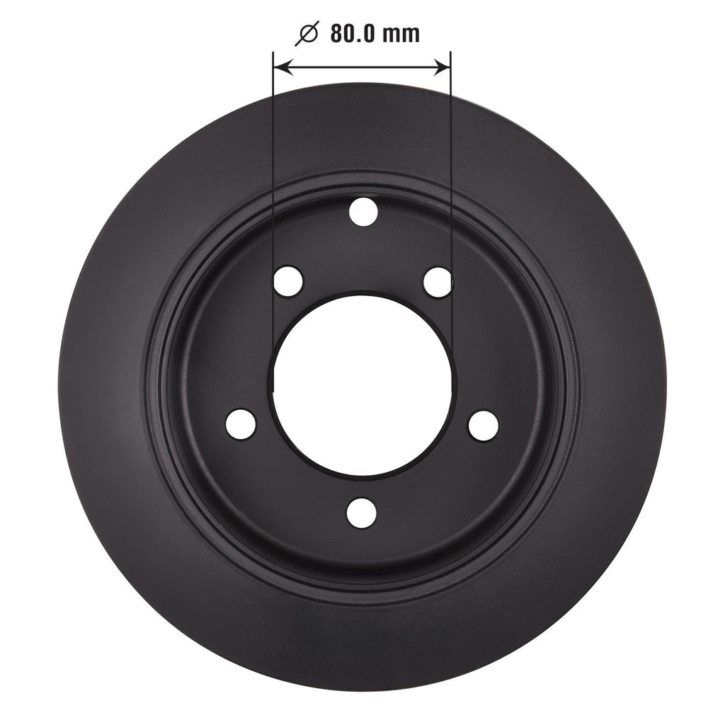 Gold Disc Brake Rotor 43154DG