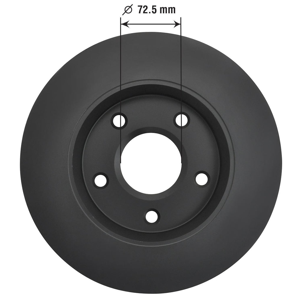 Gold Disc Brake Rotor 43166DG