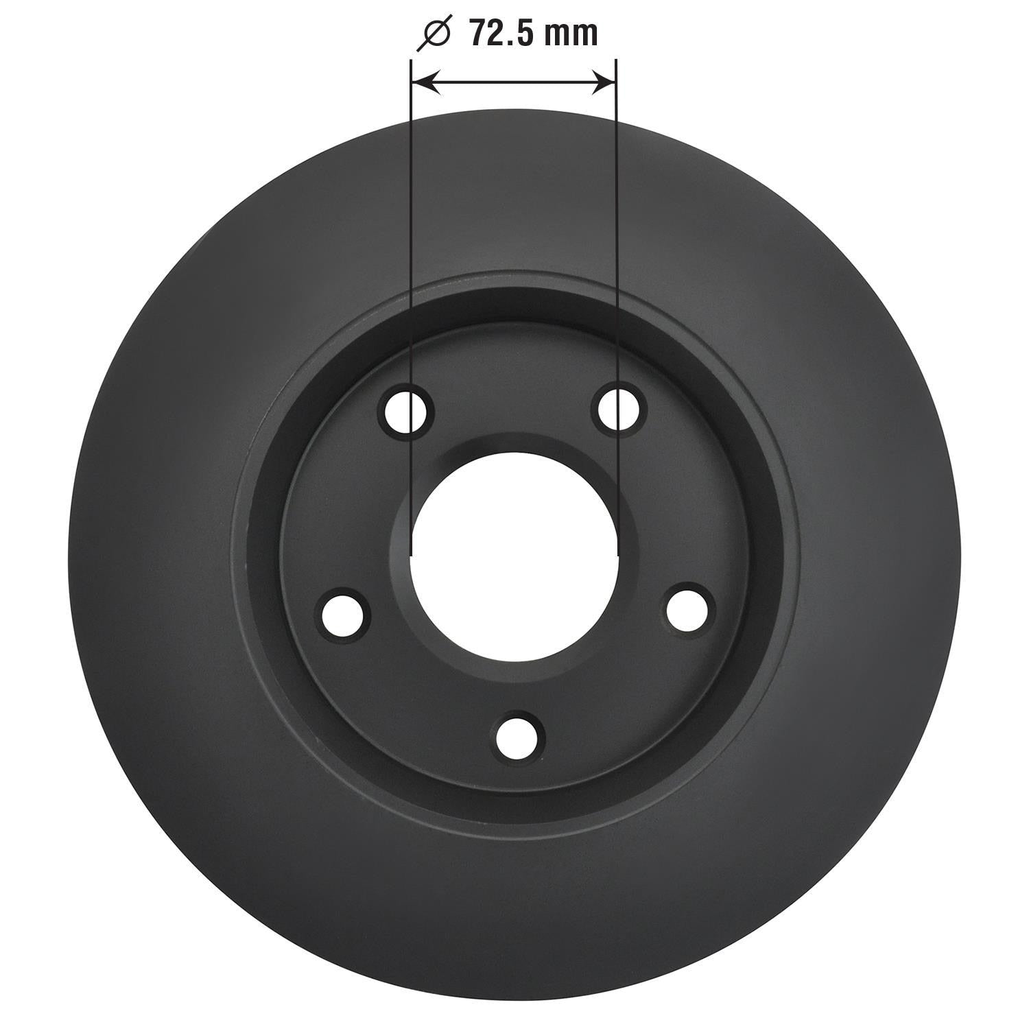 Gold Disc Brake Rotor 43166DG