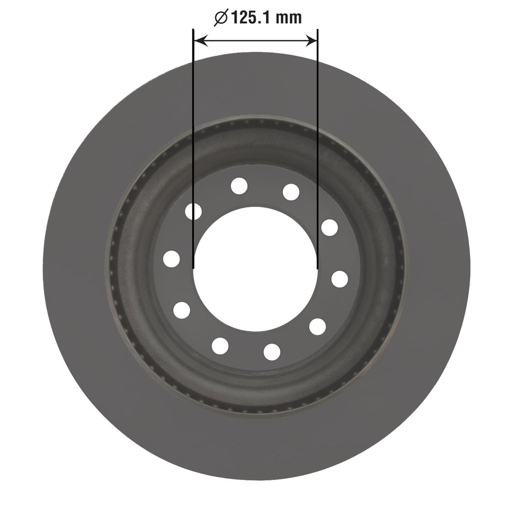 Severe Duty Disc Brake Rotor 43171SD