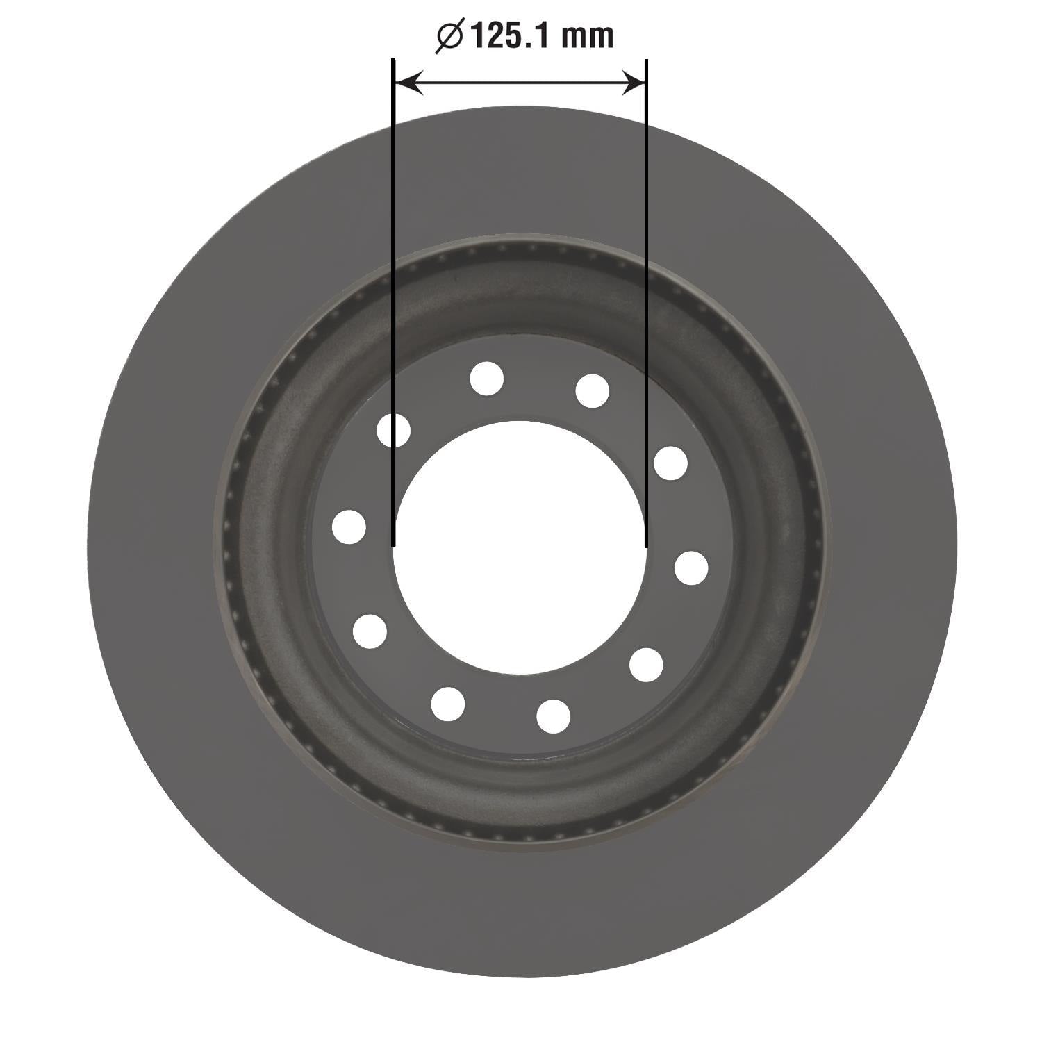 Severe Duty Disc Brake Rotor 43171SD
