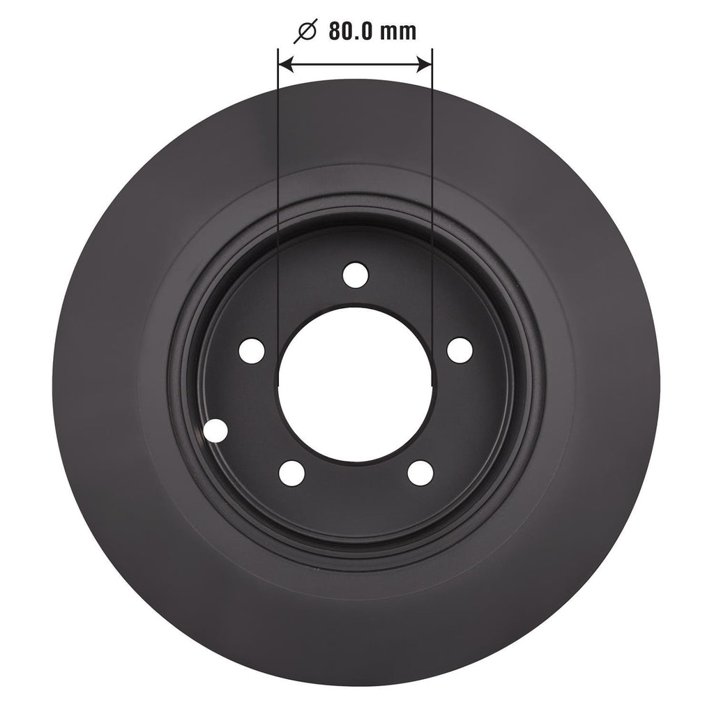 Gold Disc Brake Rotor 43172DG