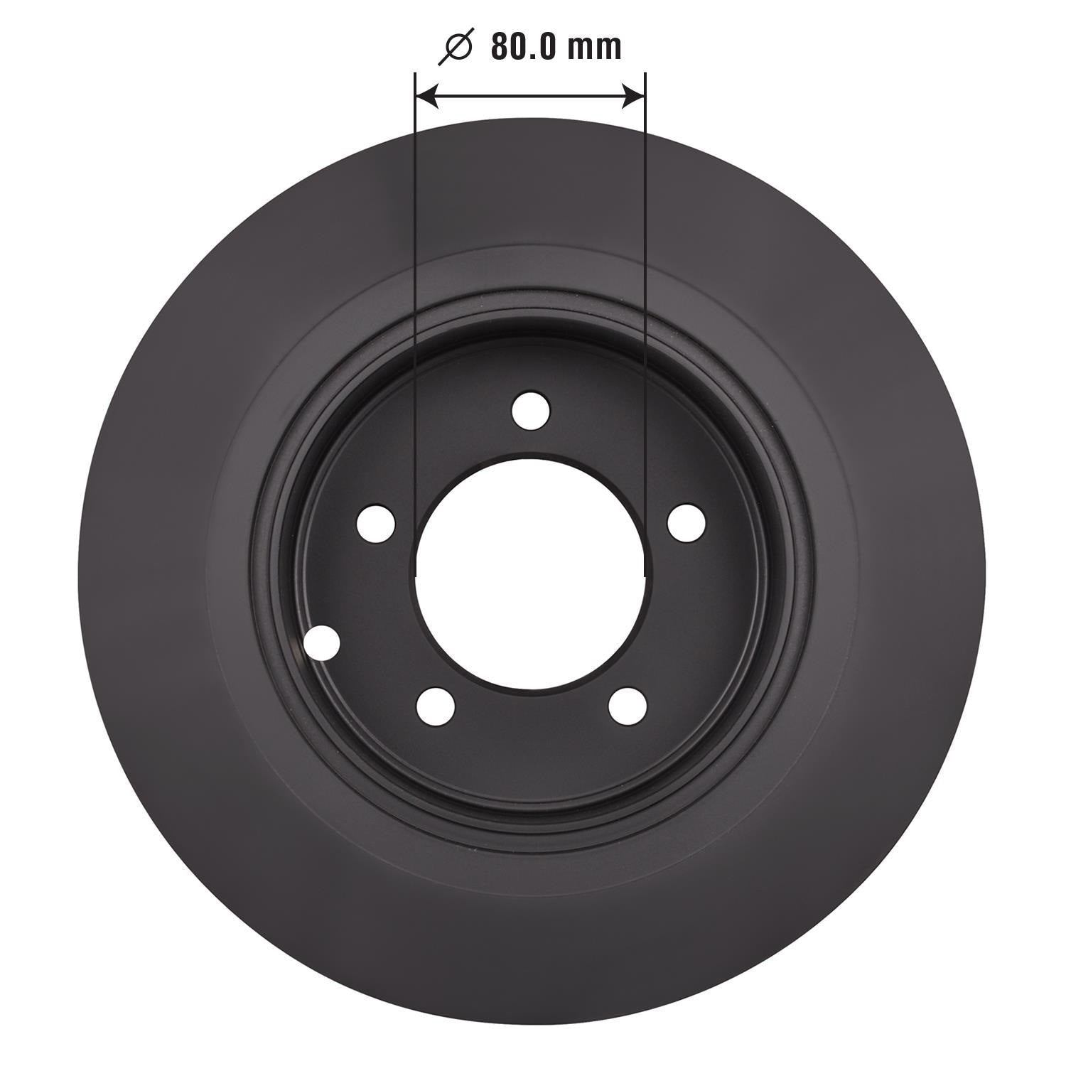 Gold Disc Brake Rotor 43172DG