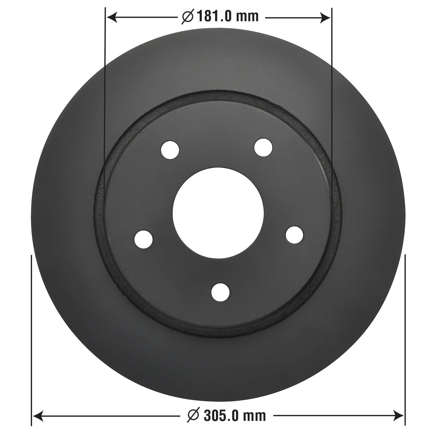 Gold Disc Brake Rotor 43177DG