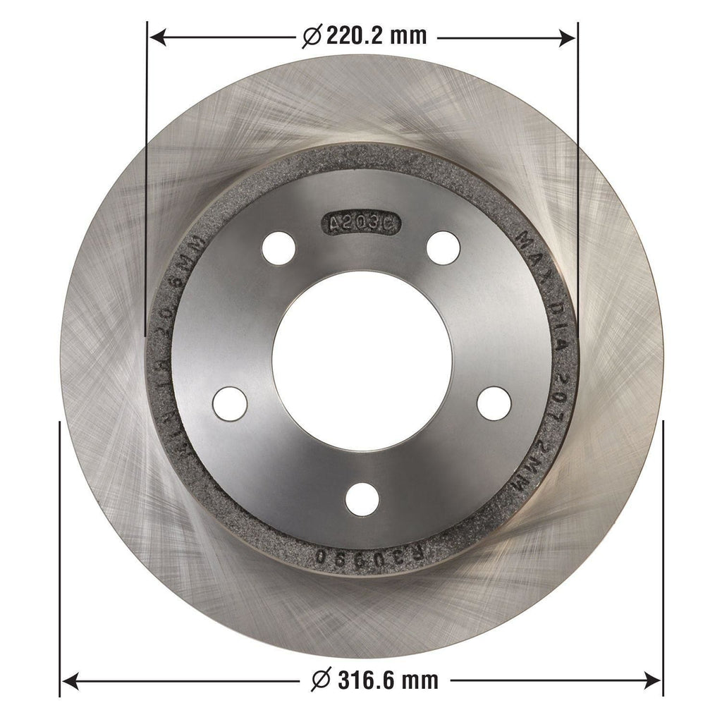 Disc Brake Rotor 43178