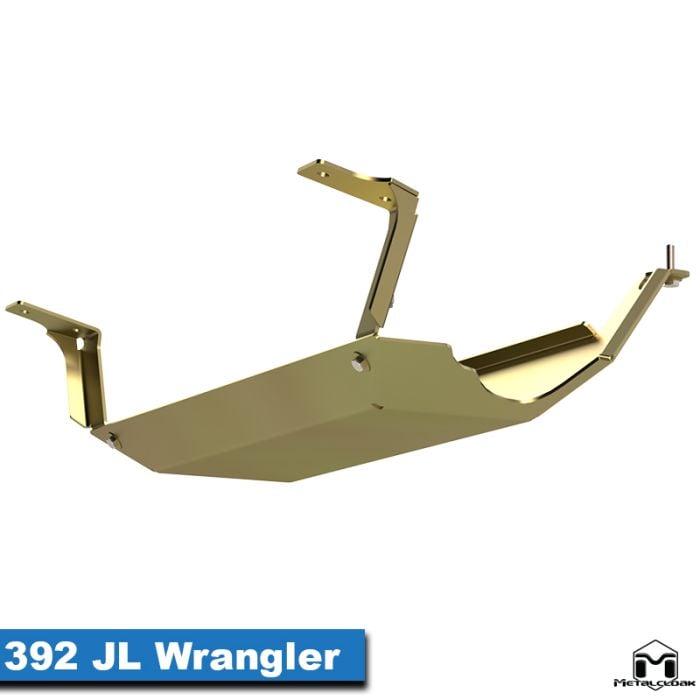 UnderCloak Muffler Skid, JL Wrangler, 392