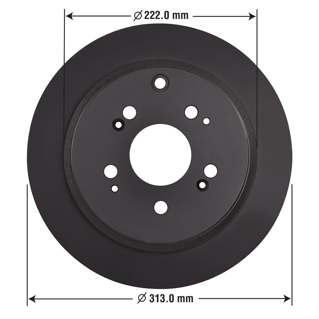 Gold Disc Brake Rotor 44308DG