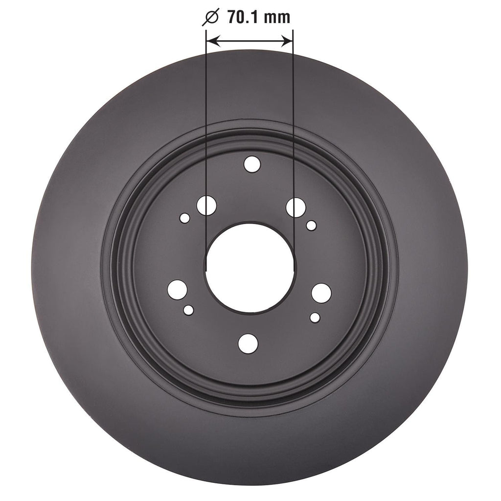 Gold Disc Brake Rotor 44318DG