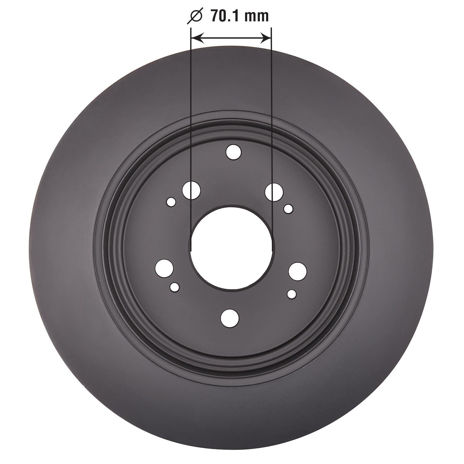 Gold Disc Brake Rotor 44318DG