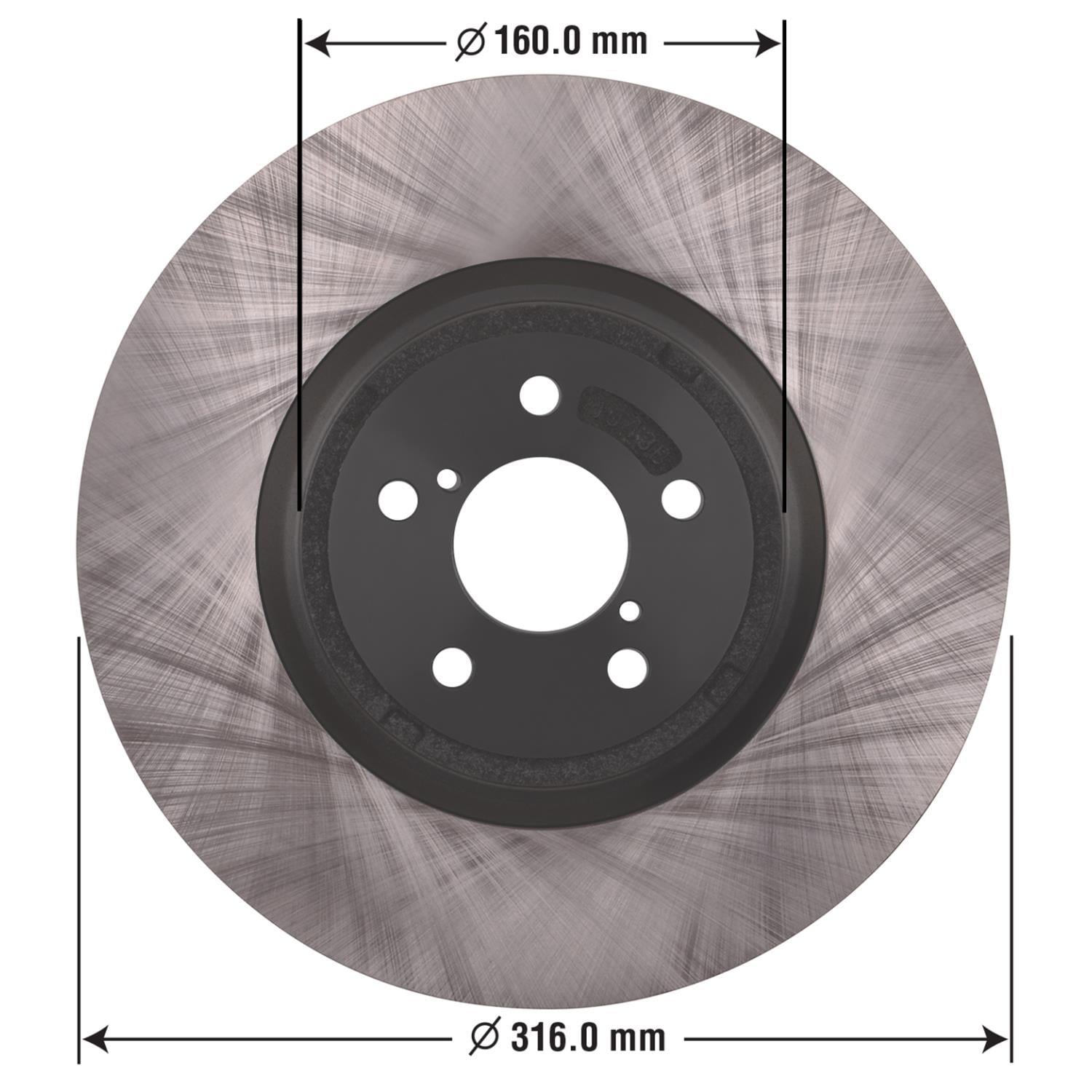 Disc Brake Rotor 44321DL