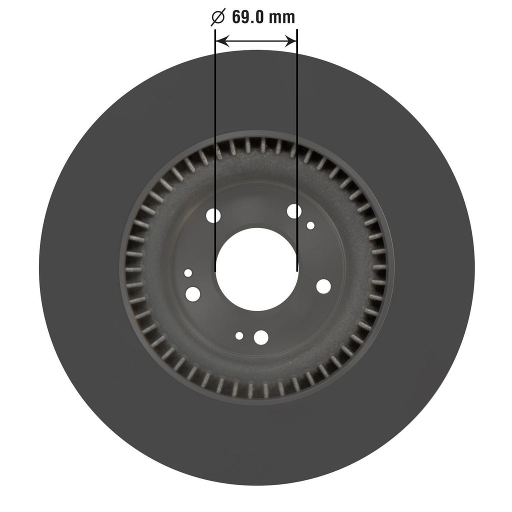 Gold Disc Brake Rotor 44540DG