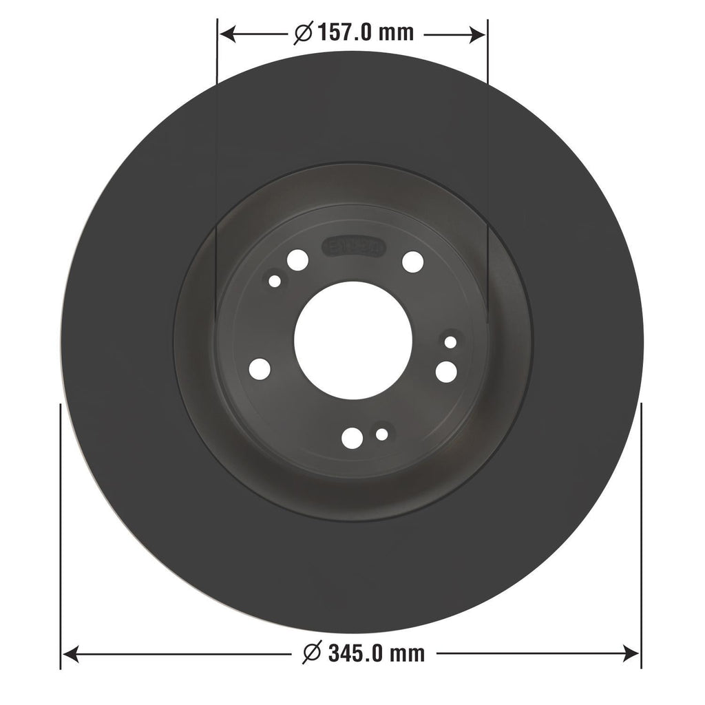 Gold Disc Brake Rotor 44540DG