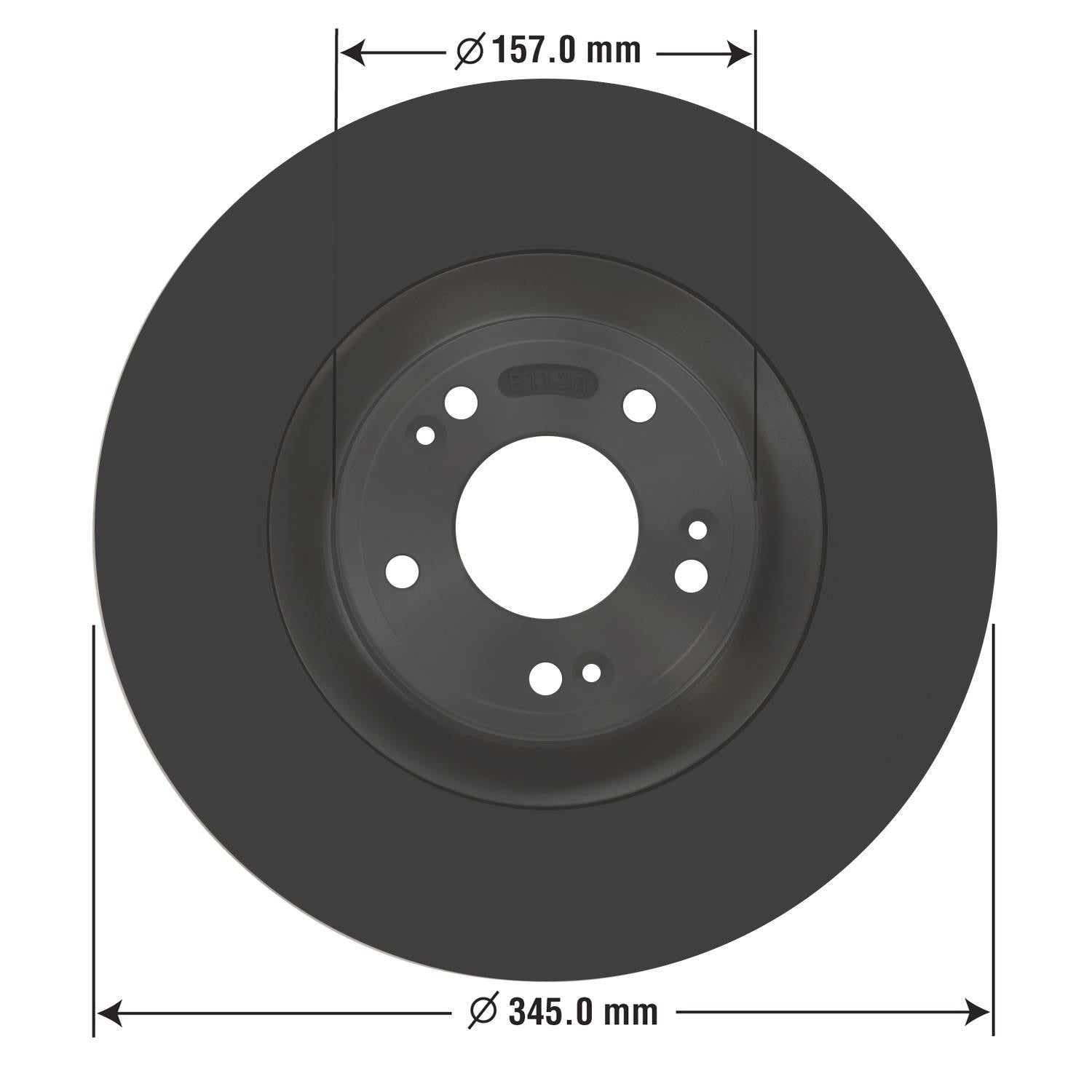 Gold Disc Brake Rotor 44540DG