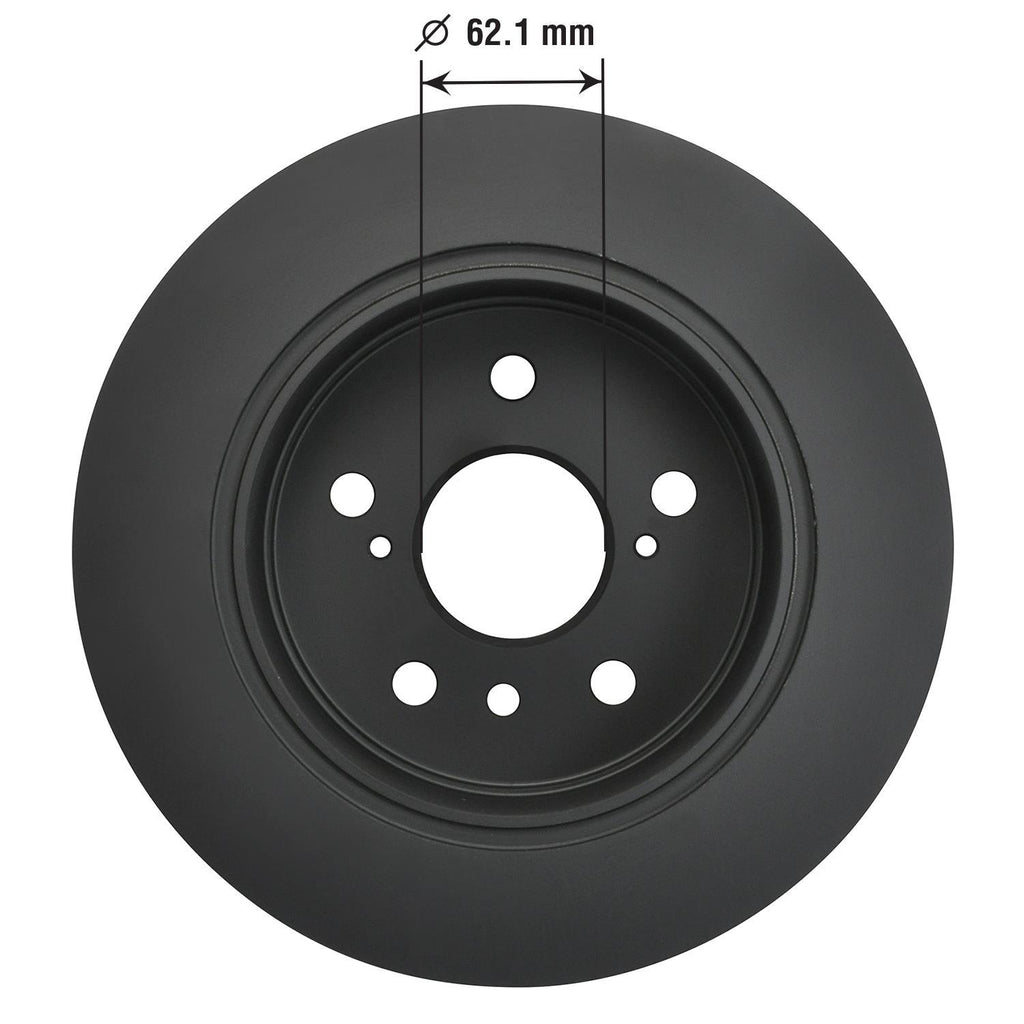 Gold Disc Brake Rotor 44581DG