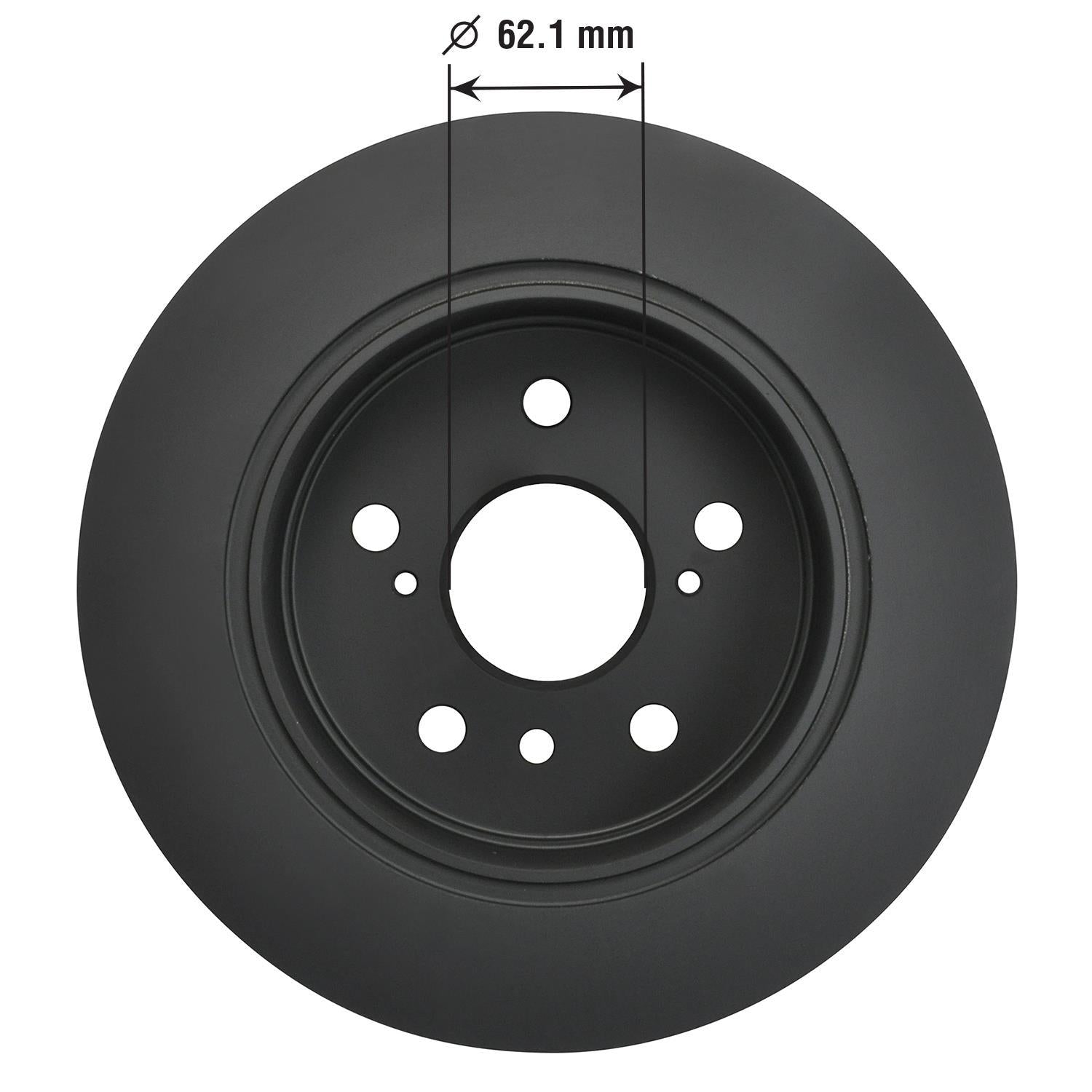 Gold Disc Brake Rotor 44581DG