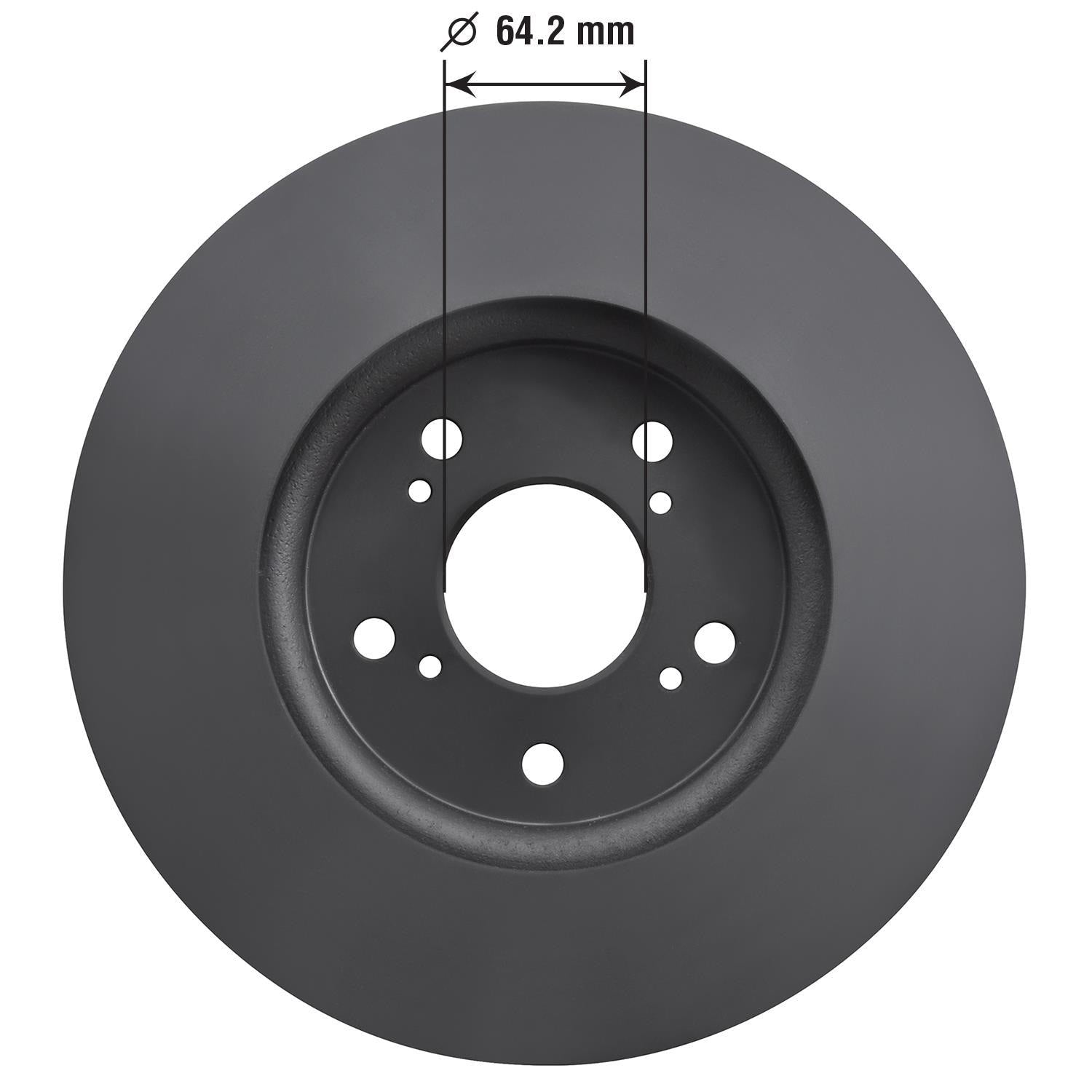 Gold Disc Brake Rotor 44583DG