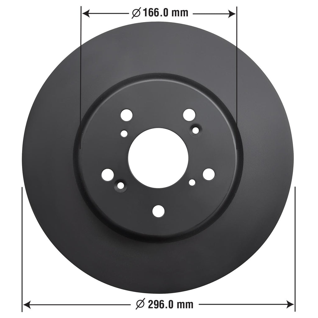 Gold Disc Brake Rotor 44583DG