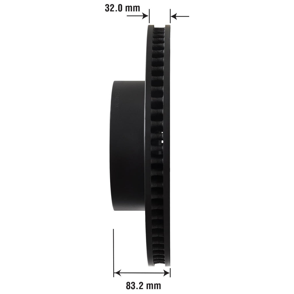 Gold Disc Brake Rotor 44587DG