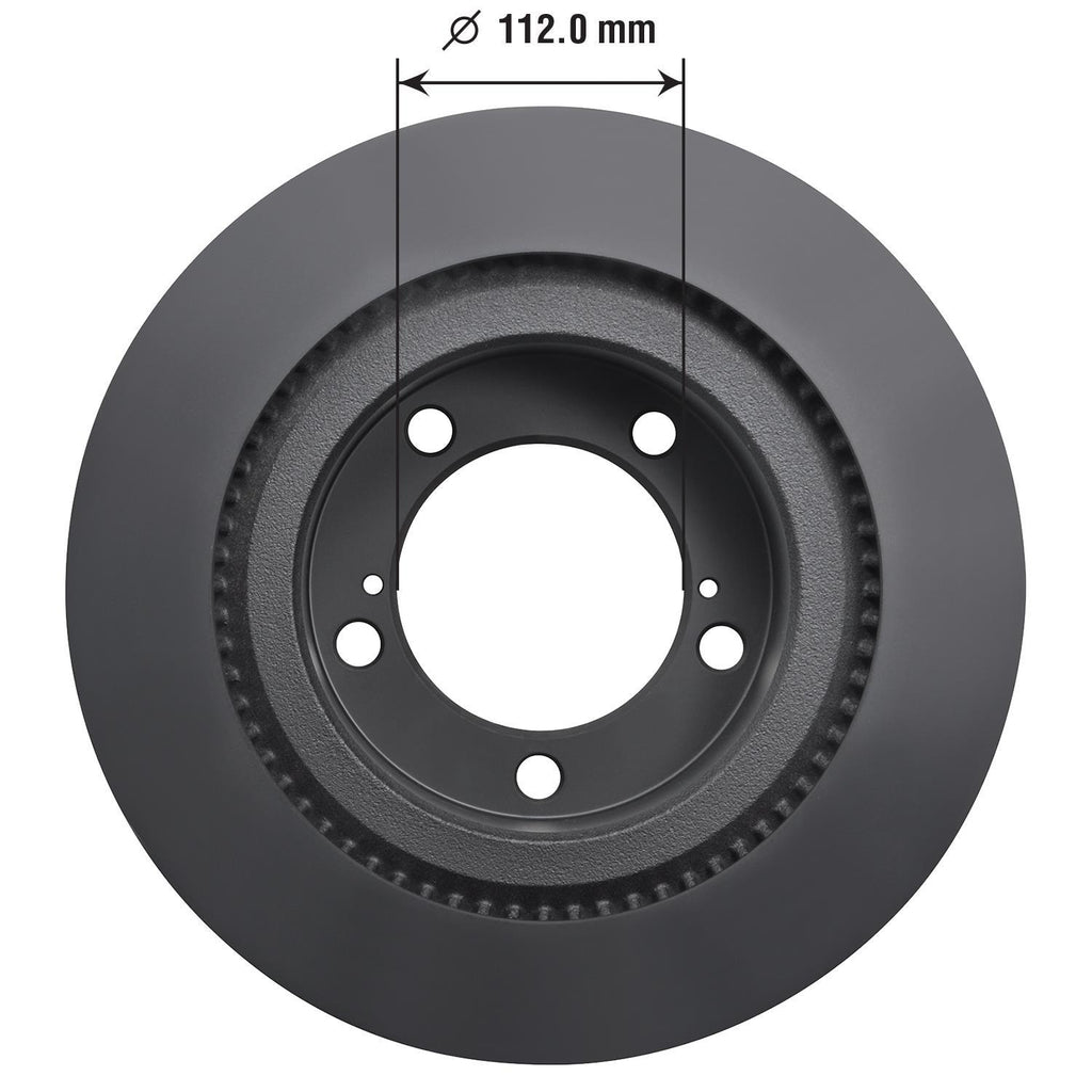 Gold Disc Brake Rotor 44587DG