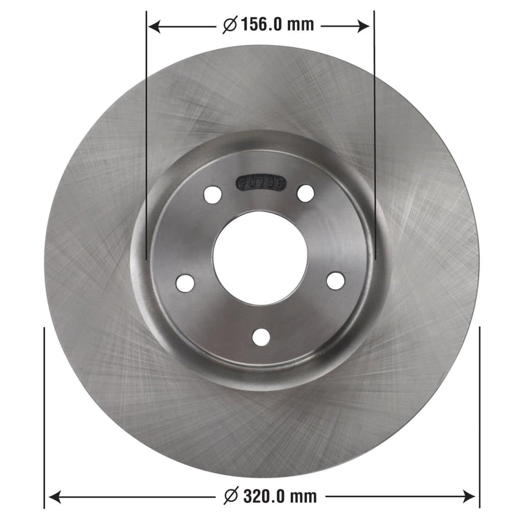 Disc Brake Rotor 44591