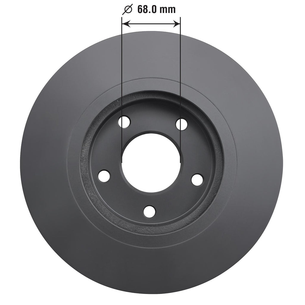 Gold Disc Brake Rotor 44592DG