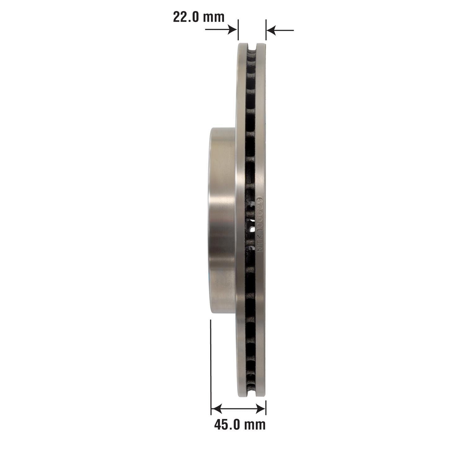 Disc Brake Rotor 44609