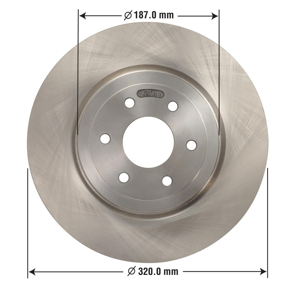 Disc Brake Rotor 44616
