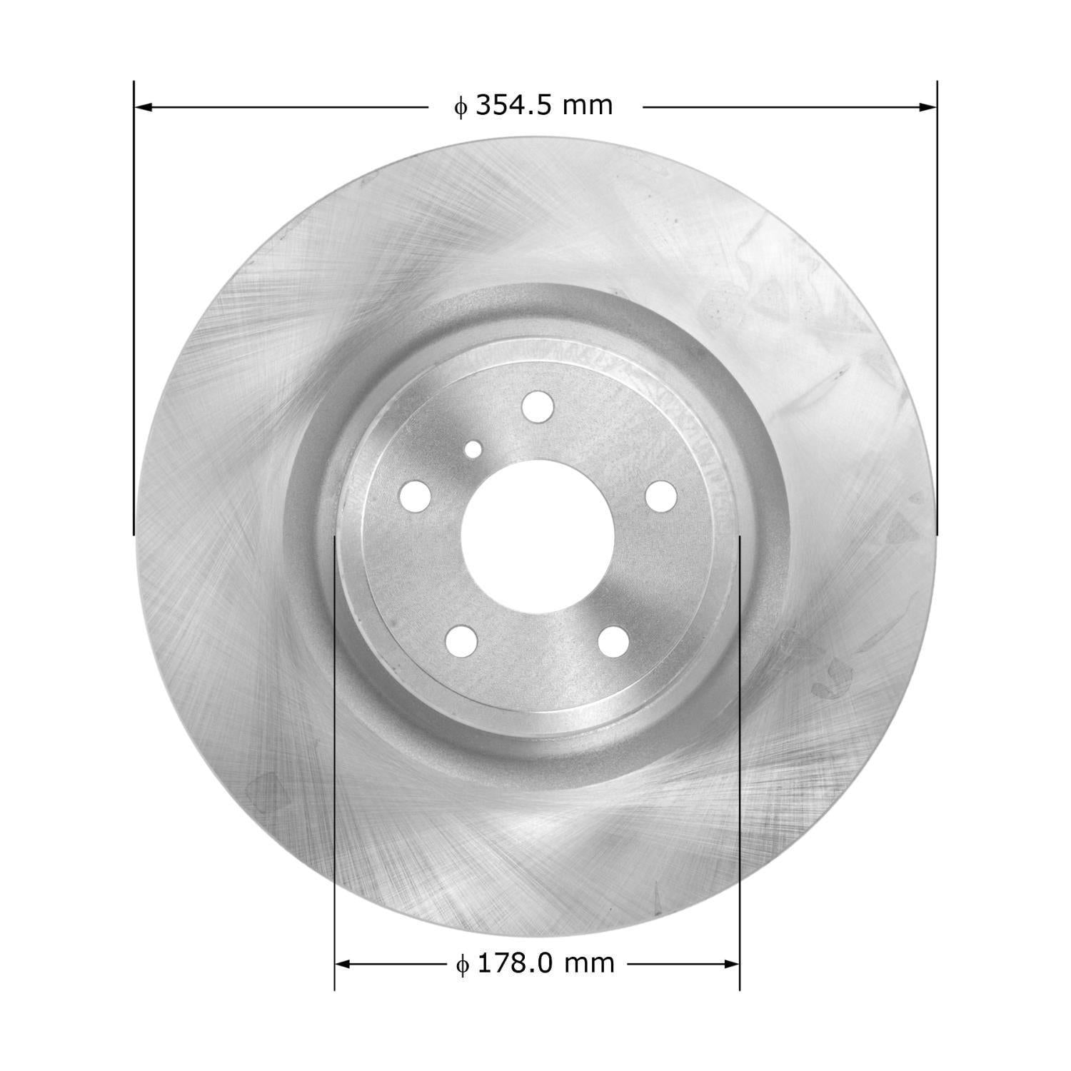 Disc Brake Rotor 44618