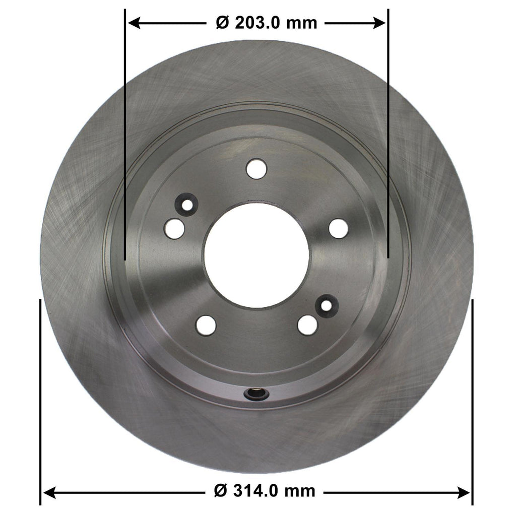 Disc Brake Rotor 44636