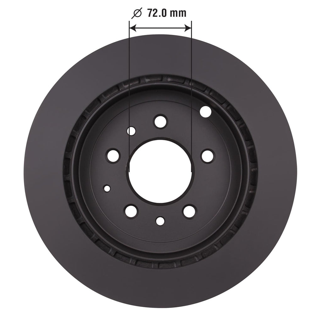 Gold Disc Brake Rotor 44638DG