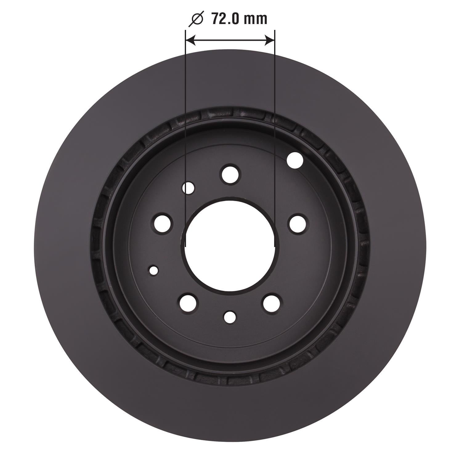 Gold Disc Brake Rotor 44638DG