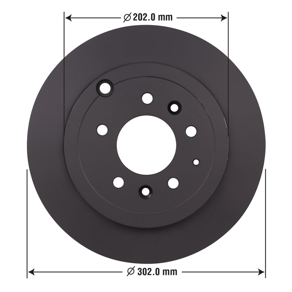 Gold Disc Brake Rotor 44638DG
