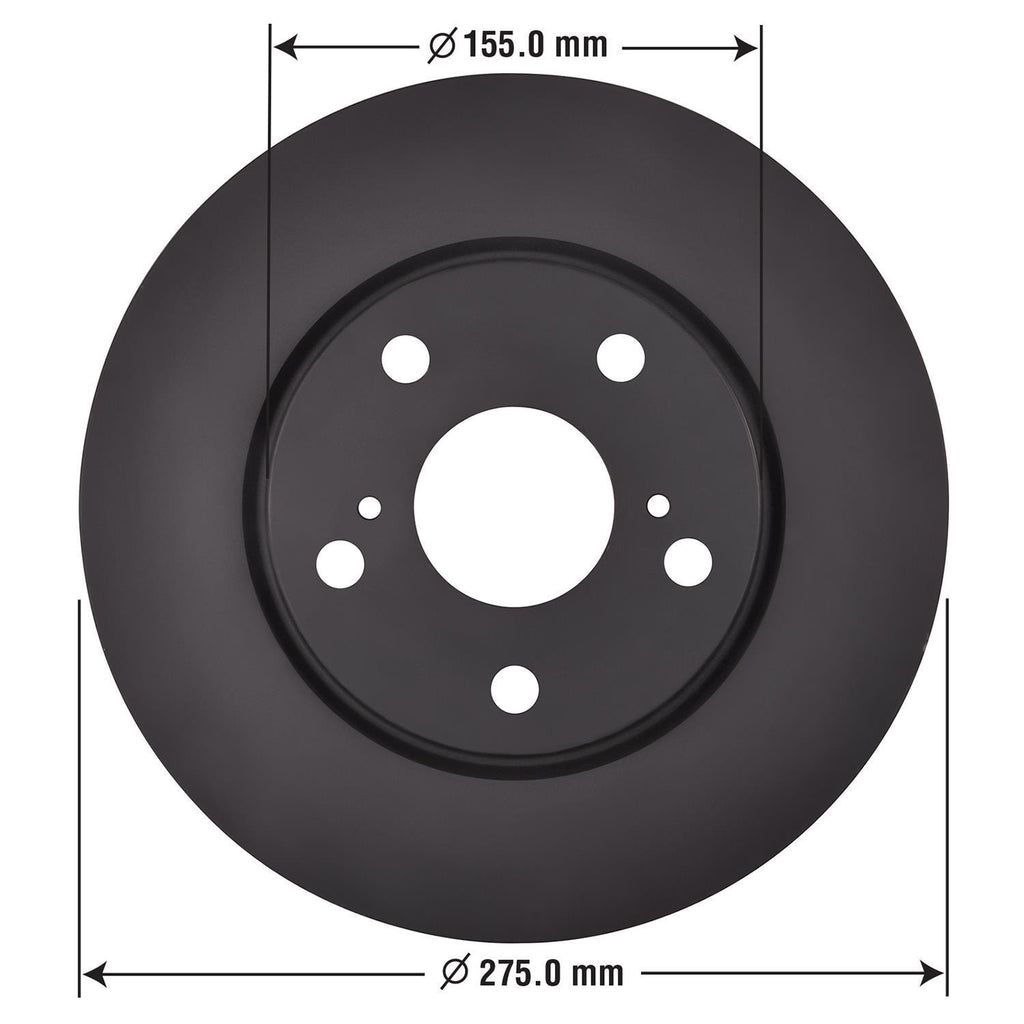 Gold Disc Brake Rotor 44650DG